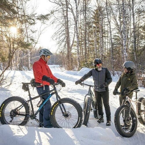 Escapade d’hiver : Fat bike et bières à 30 sous zéro
