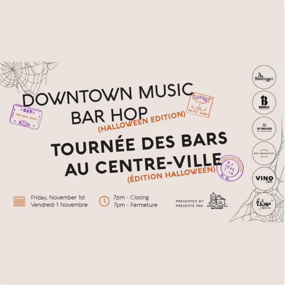 Tournée des bars au centre-ville (édition Halloween)